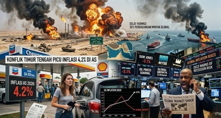 Perang dan Ekonomi Dunia 2026, Inflasi Menguat dan Energi Jadi Titik Panas