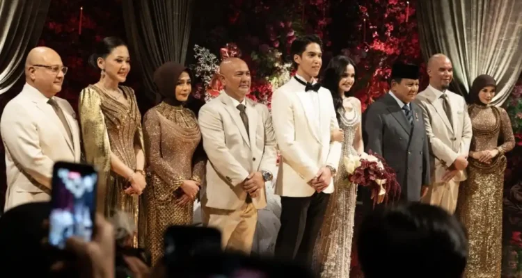 Prabowo Hadiri Resepsi El Rumi dan Syifa Hadju, Momen Ini Jadi Perbincangan