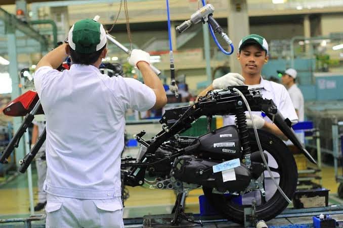 Pabrik Motor di Indonesia, Basis Produksi Jutaan Unit untuk Pasar Dunia
